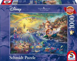 Schmidt Disney Ariel a kis hableány 1000 db-os puzzle (59479, 17804-184)